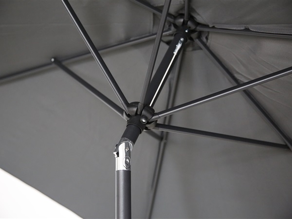 Palma  Hexagonal Umbrella - Black