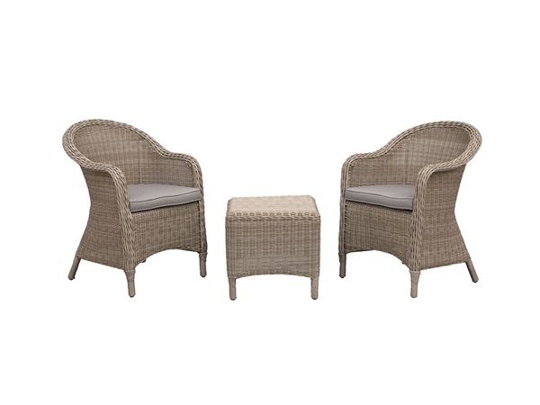 Sterling  3 Piece Outdoor Patio Lounge Setting