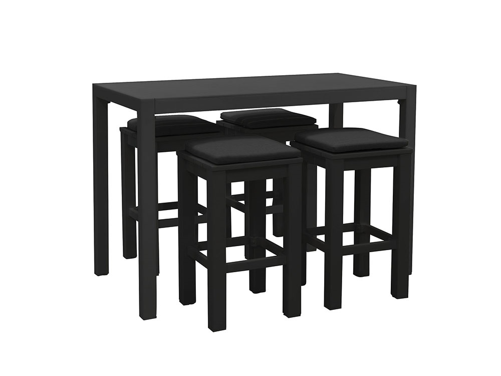 5 Piece Outdoor Bar Setting Matzo Excalibur Outdoor Furniture NZ