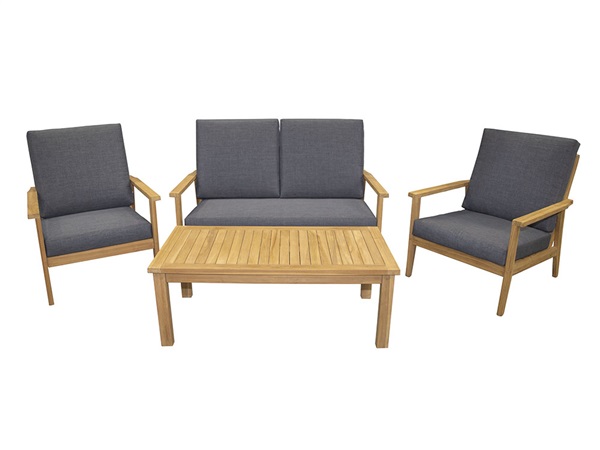 Lagos 4 Piece Double Outdoor Lounge Setting