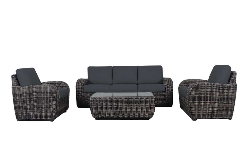 Provence 4 Piece Outdoor Lounge Setting