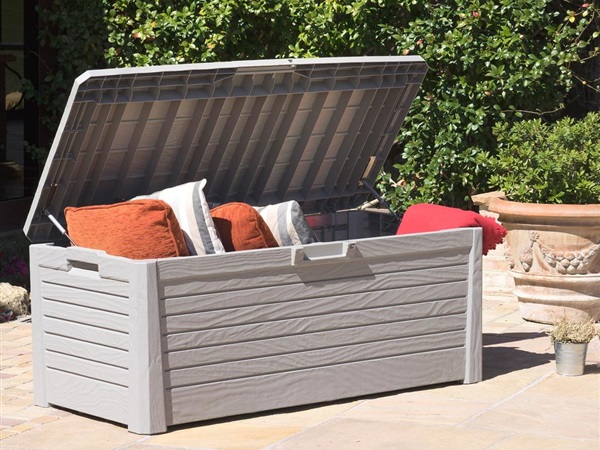 Toomax Florida Outdoor Cushion Box (Warm Grey)