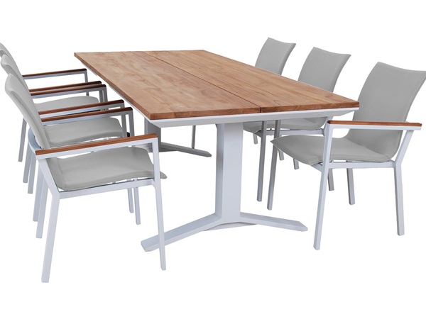 Malmo 7 Piece Outdoor Dining Setting